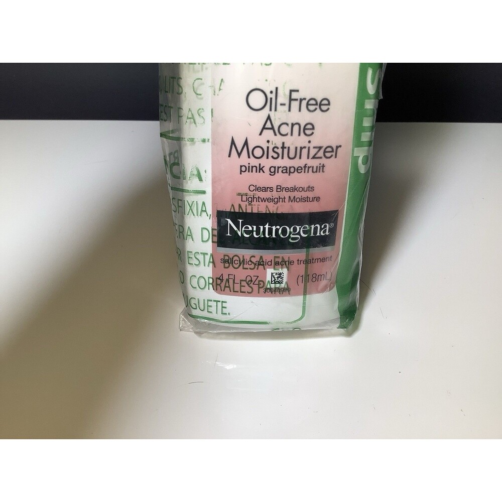 Neutrogena Oil Free Acne Moisturizer Pink Grapefruit 4 Fl Oz